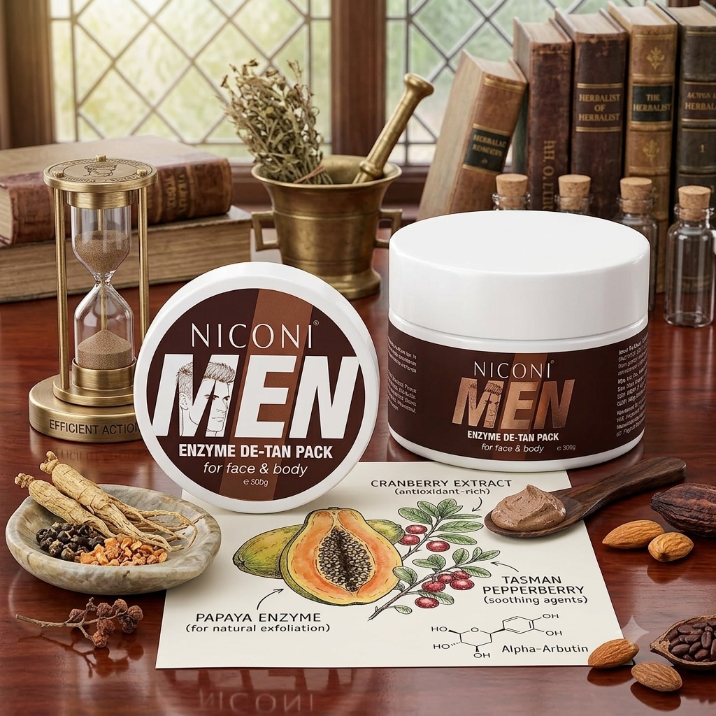 NOINIC Men De Tan pack Face & Body