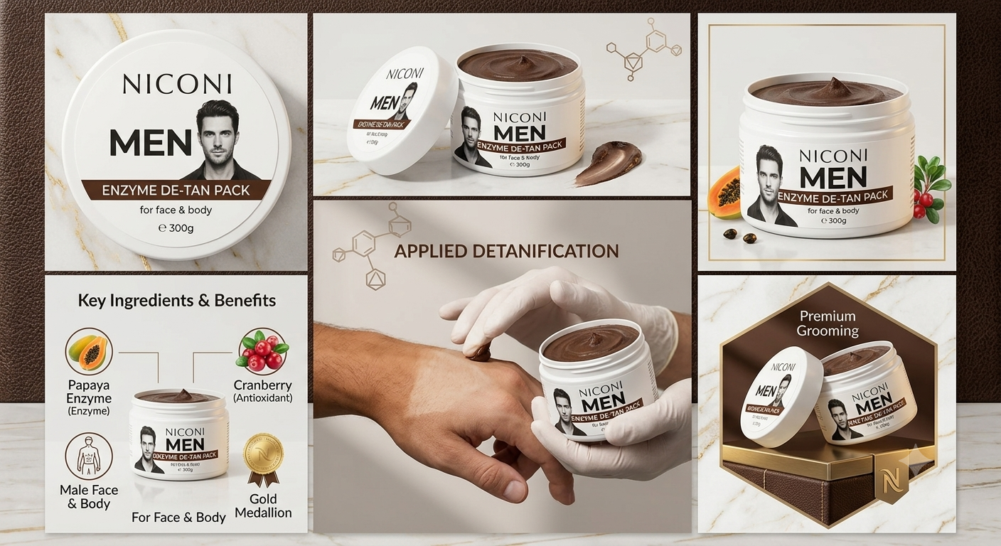 NOINIC Men De Tan pack Face & Body